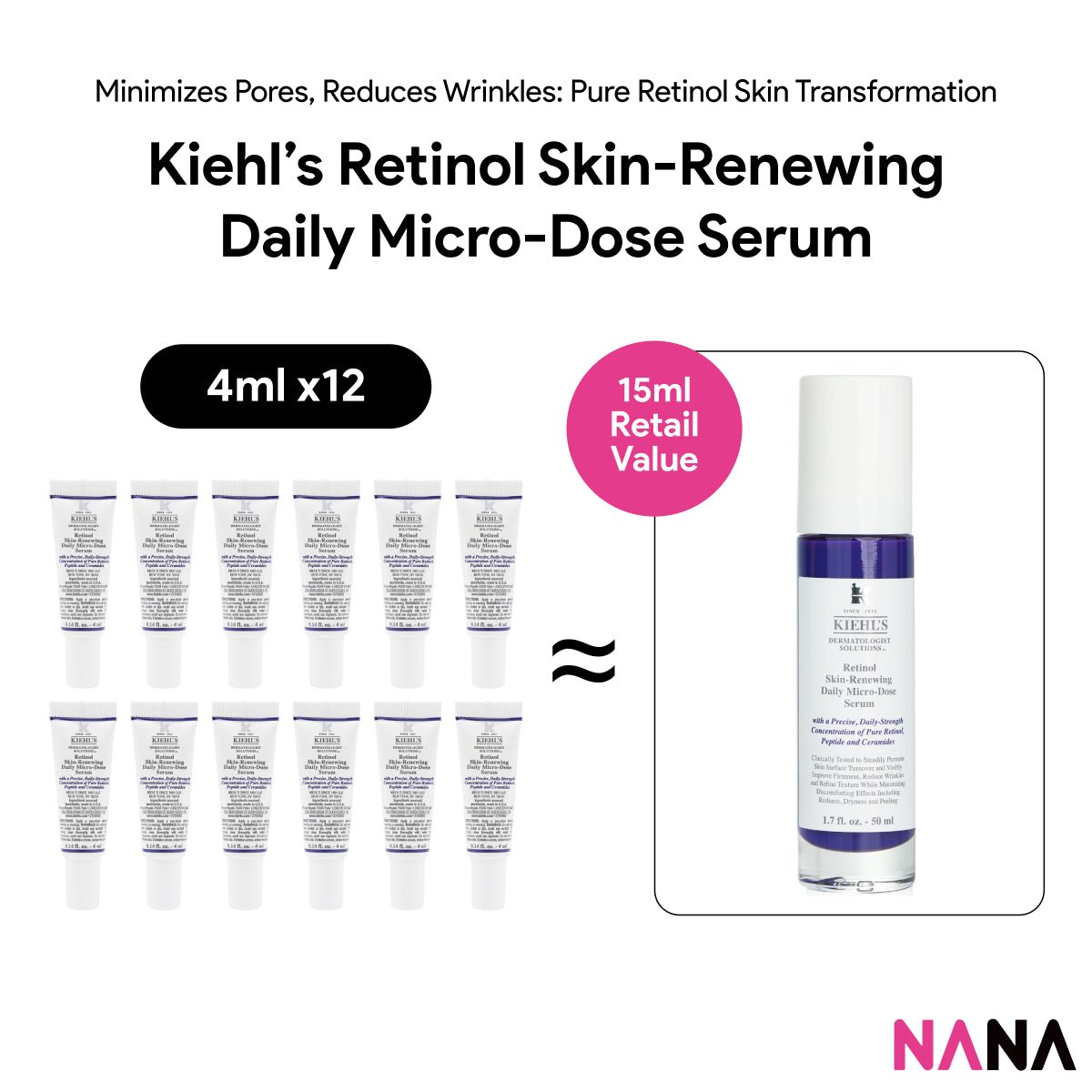 キールズ レチノール美容液 サンプル – NANA MALL