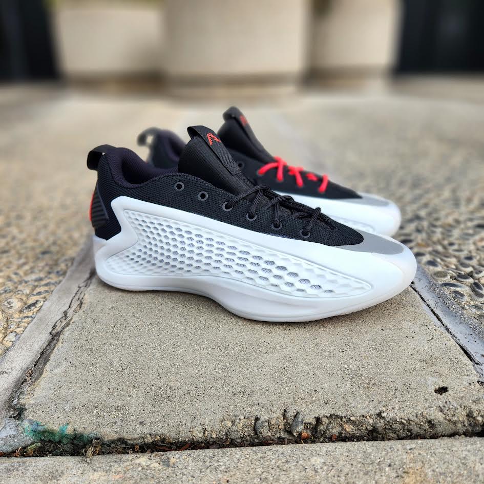 adidas AE Anthony Edwards 1 Low Black White – PRIVATE SNEAKERS