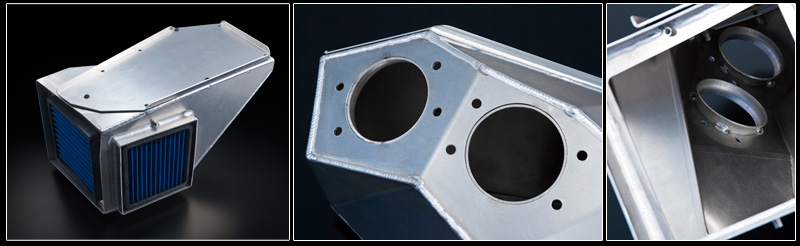 RB26 Gr.A エアインレットパイプ&エアクリーナーボックスキット