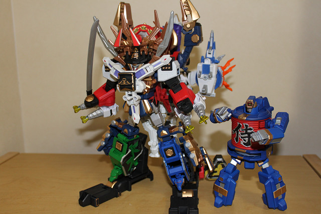 ミニプラ シンケンジャーロボシリーズ サムライハオー – SirMilesの