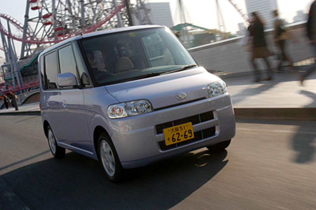 ダイハツ・タントX（4AT）【ブリーフテスト】 ダイハツ・タントX（4AT