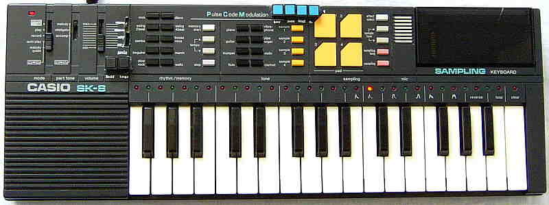Casio SK-8, SK-5, PT-280 [SK-8 hardware]