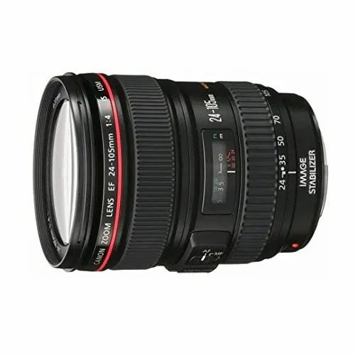 Black Canon Lens EF 24-105mm f/4 L IS USM at ₹ 76495 in Agra | ID