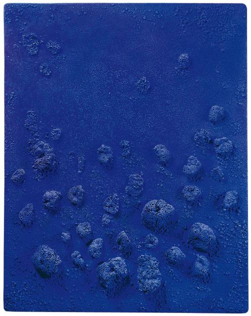 Yves Klein — Relief Éponge Bleu (Kleine - Art of Darkness
