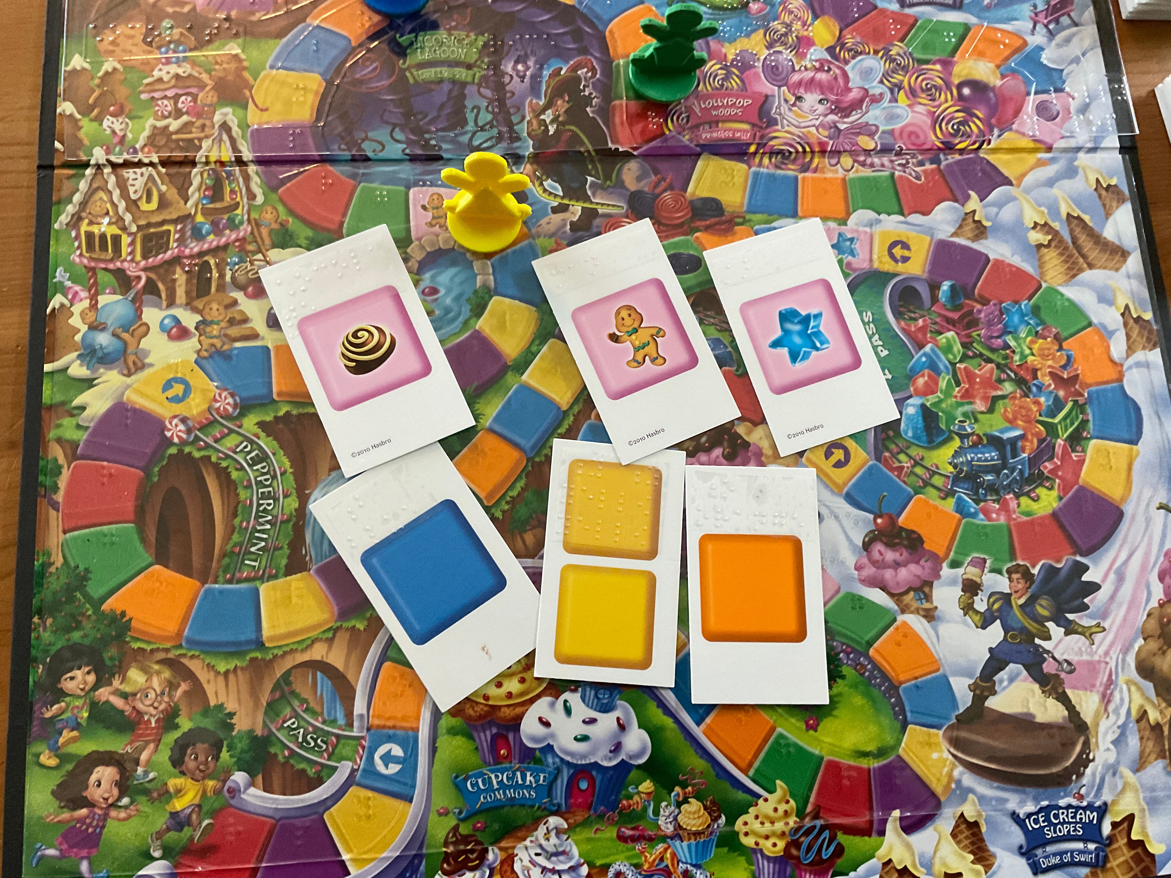 Candy Land Accessibility Kit – 64 Ounce Braille