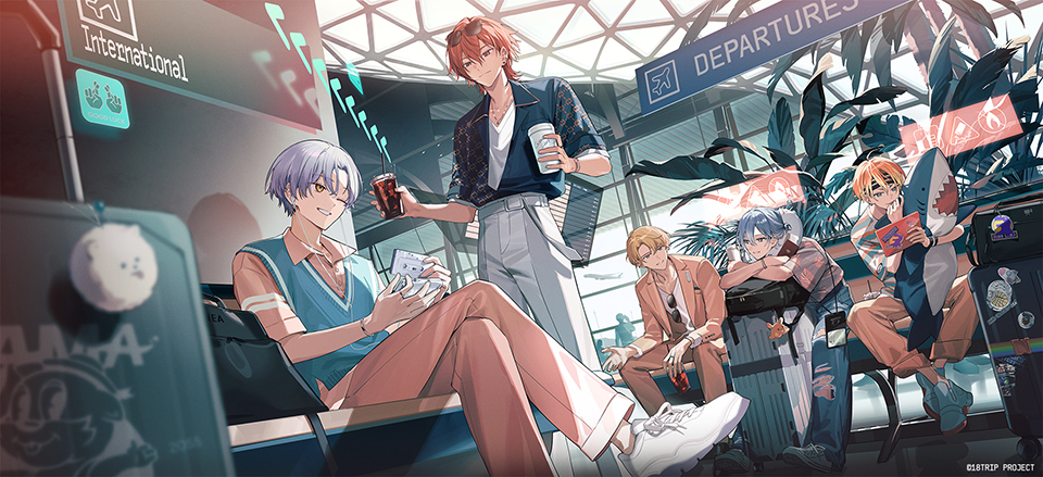 カセットテープ『18TRIP Cassette #01 'グッドラック'』およ先生描き