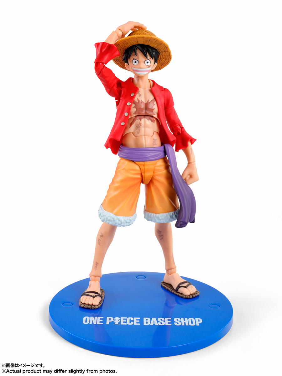 S.H.Figuarts MONKEY.D.LUFFY-ONE PIECE BASE SHOP LIMITED Ver