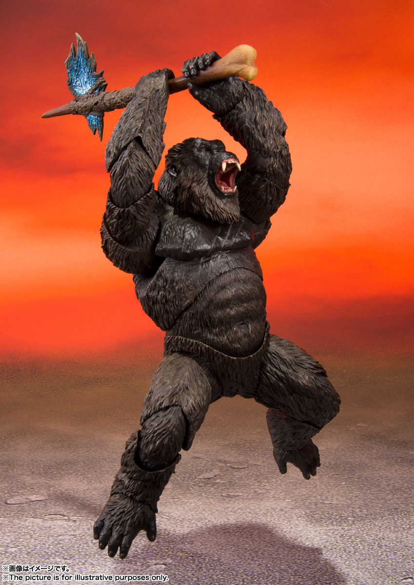 S.H.MonsterArts KONG FROM GODZILLA VS. KONG(2021) | TAMASHII WEB