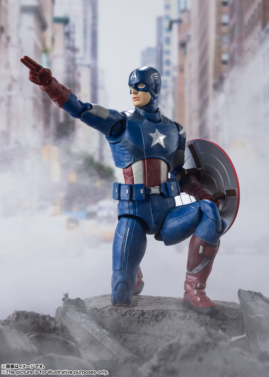 S.H.Figuarts Captain America - [AVENGERS ASSEMBLE] EDITION- (the