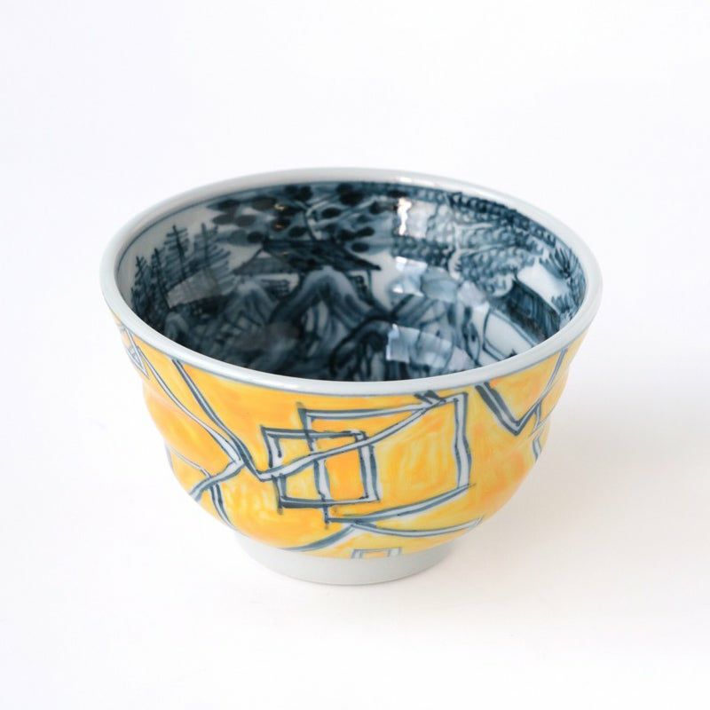 中国古美術・明成化印款・孔雀藍団鳳紋碗・工芸品・木箱付・文房具