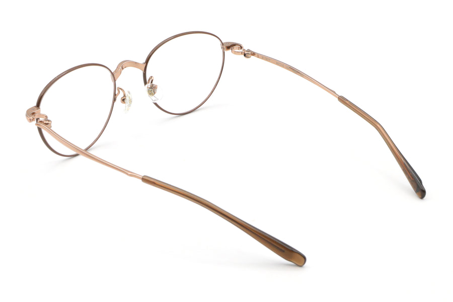 999.9(フォーナインズ) S-781T-1023ブラウン/ローズゴールド(50