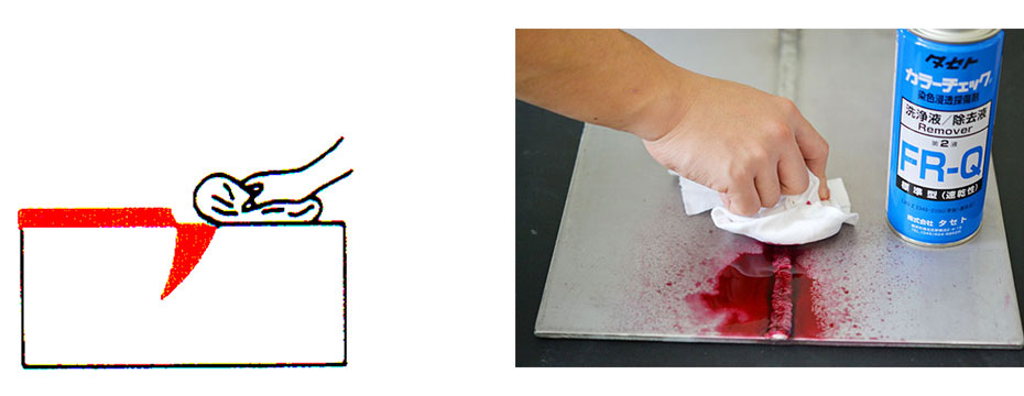 浸透探傷試験 | ケミカル製品 | タセト