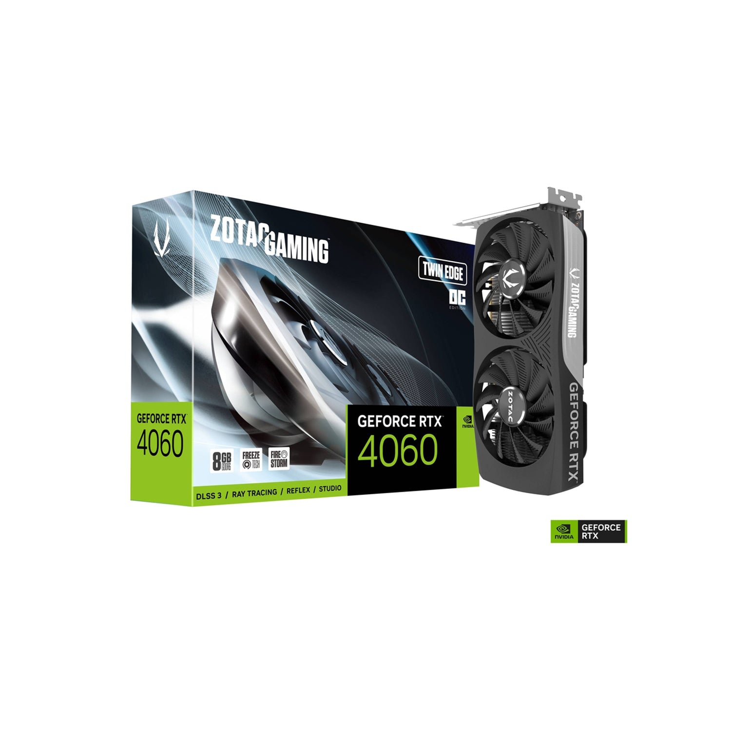 ZOTAC Gaming GeForce RTX 4060 8GB Twin Edge OC Graphics