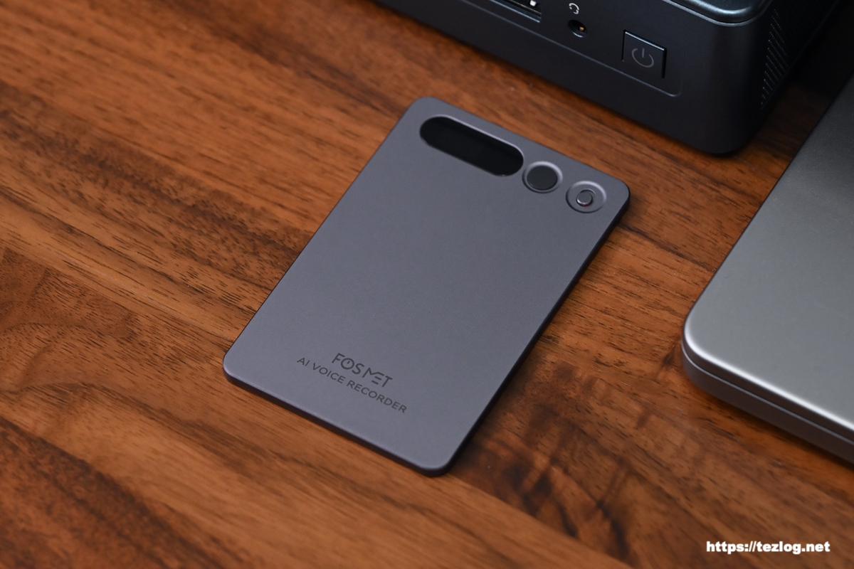 FOSMET X Note Rec10 レビュー。圧倒的高コスパ AIボイスレコーダー