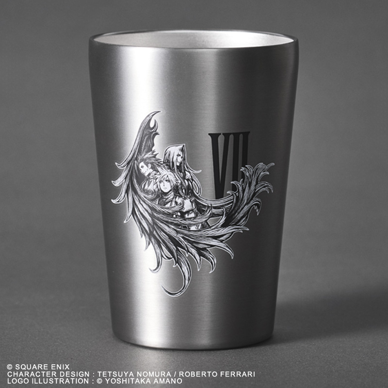 FINAL FANTASY Ⅶ REMAKE INTERGRADE CUP COFFEE TUMBLER BOOK SILVER