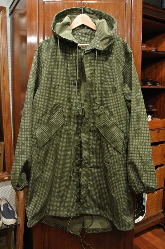 80s デッドストック U.S ARMY デザート ナイトカモパーカー【M
