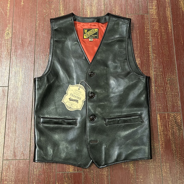 ワイツーレザー ホースハイド レザーベスト PV－02 - ザ