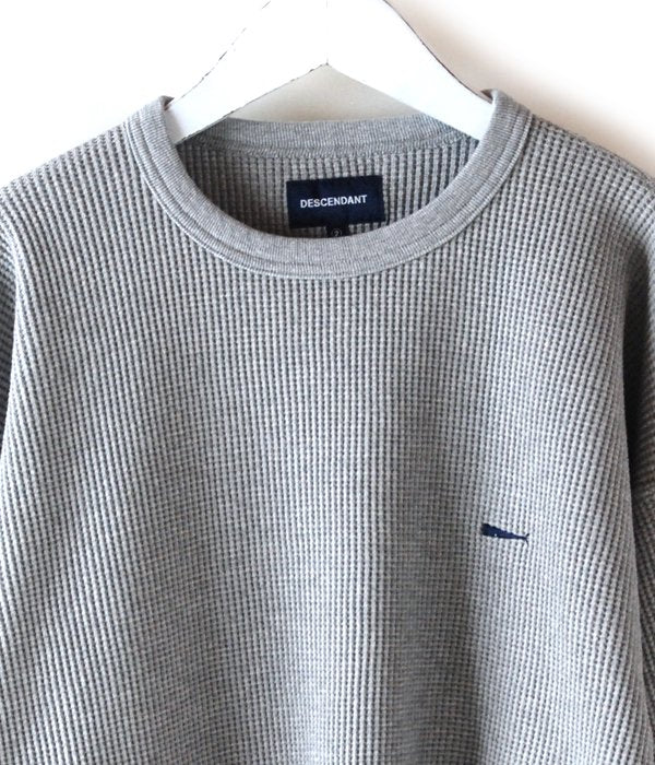 DESCENDANT/GAUFRE / WAFFLE LS(GRAY)