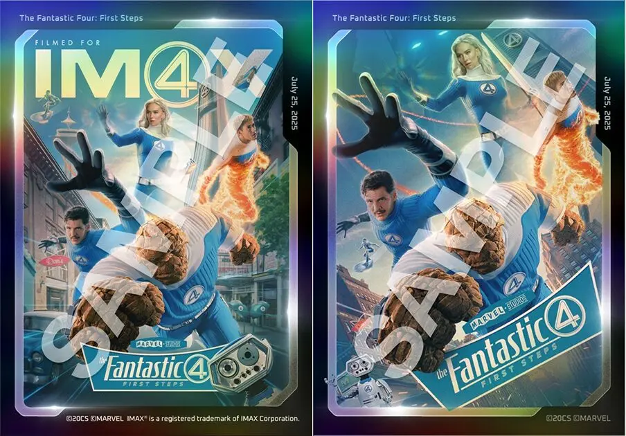ファンタスティック4：ファースト・ステップ』入場者特典、メタリック