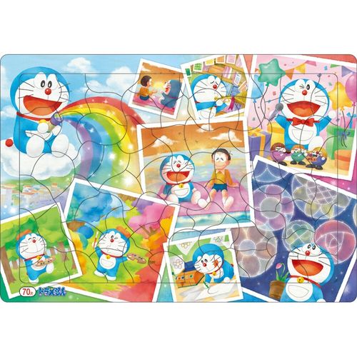 楽天市場】ジグソーパズル ドラえもん50周年 カラフルドラえもん 1000