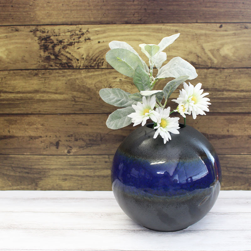 楽天市場】青 ブルー（素材（インテリア）陶器・磁器）（花瓶