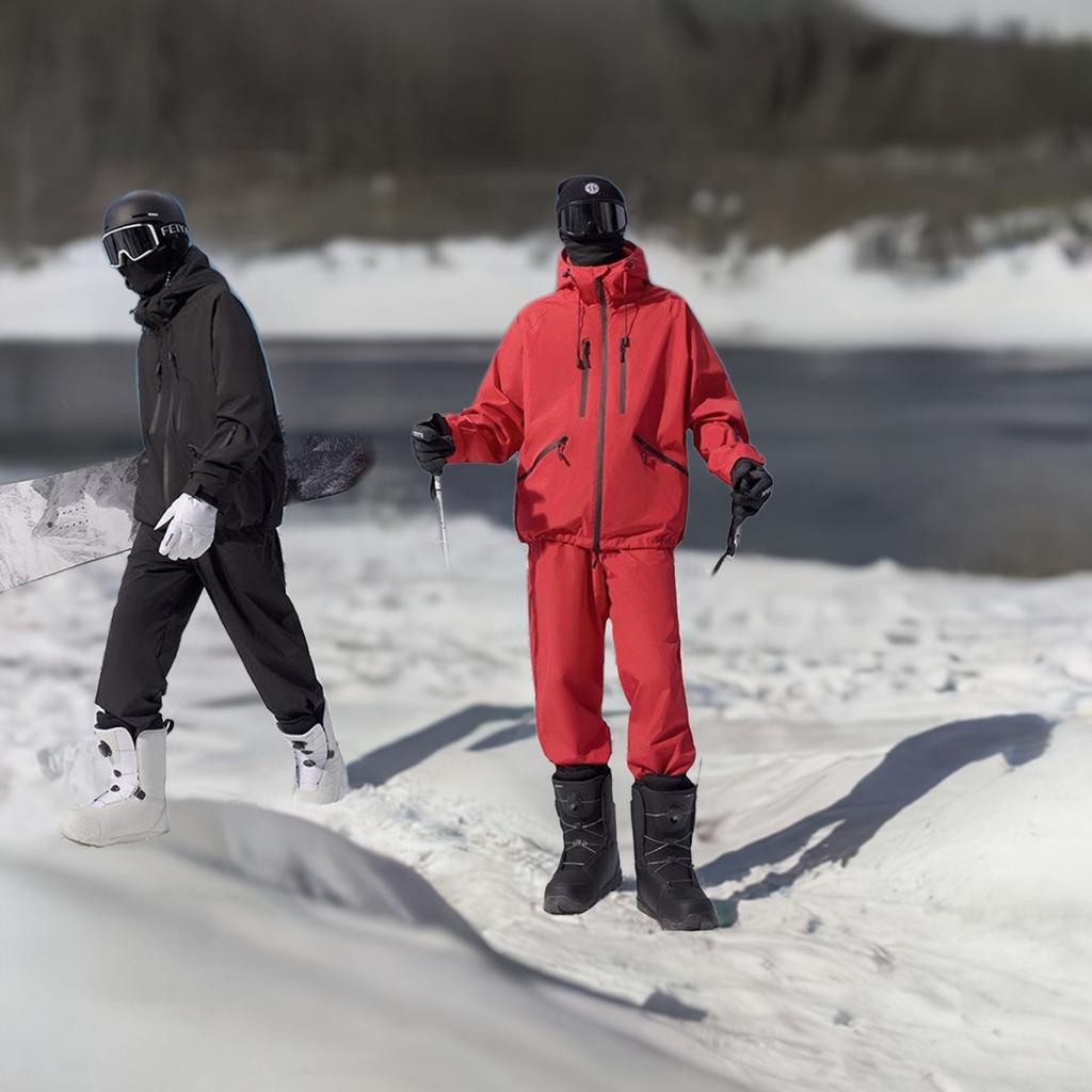 montbell スキーウェアセット 赤 mont-bell スキーウェア XL 緑 赤