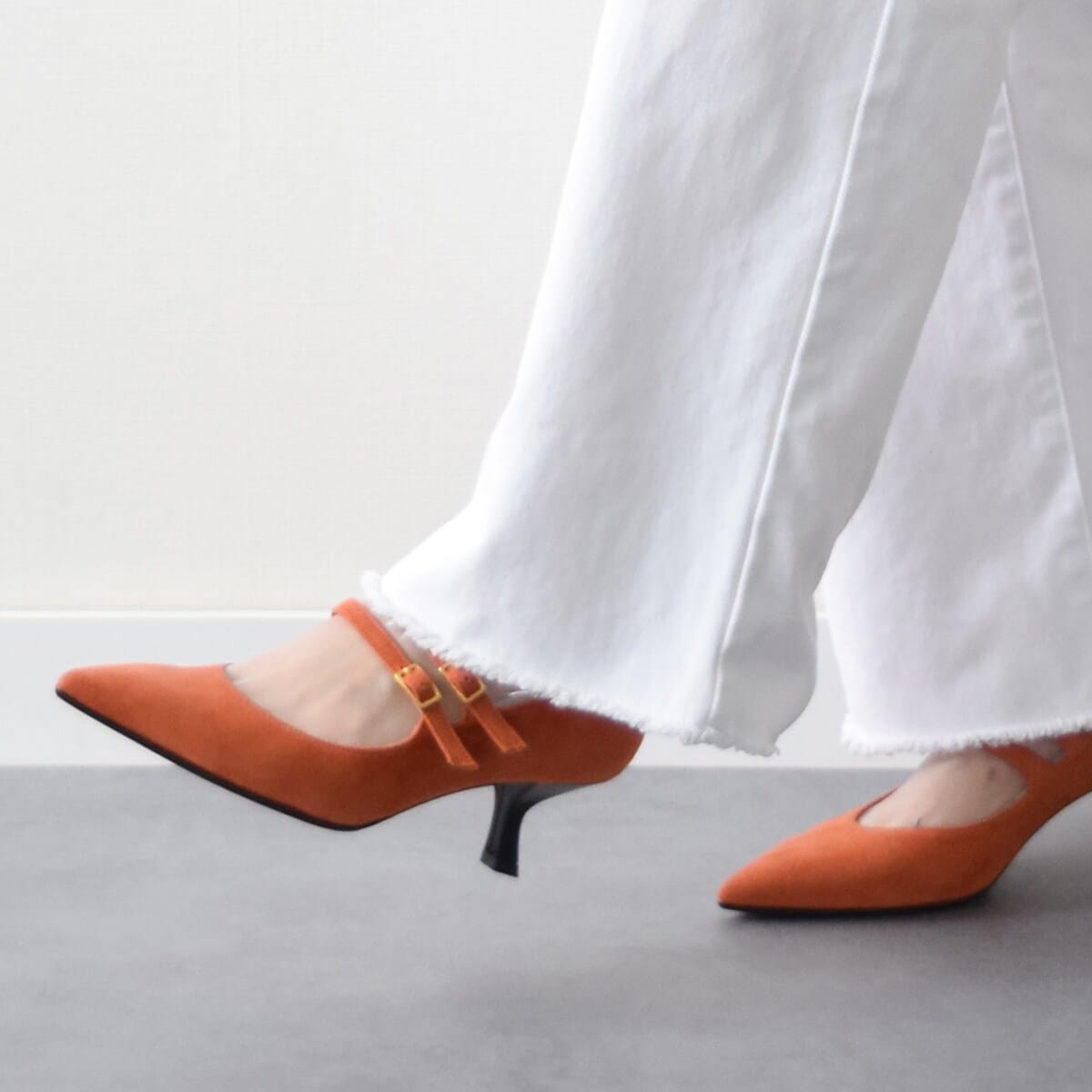 楽天市場】FABIO RUSCONI（カラーオレンジ）（パンプス｜レディース靴