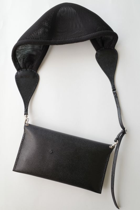 ebagos エバゴス 型押しキップレザークラッチショルダーバッグ - tity