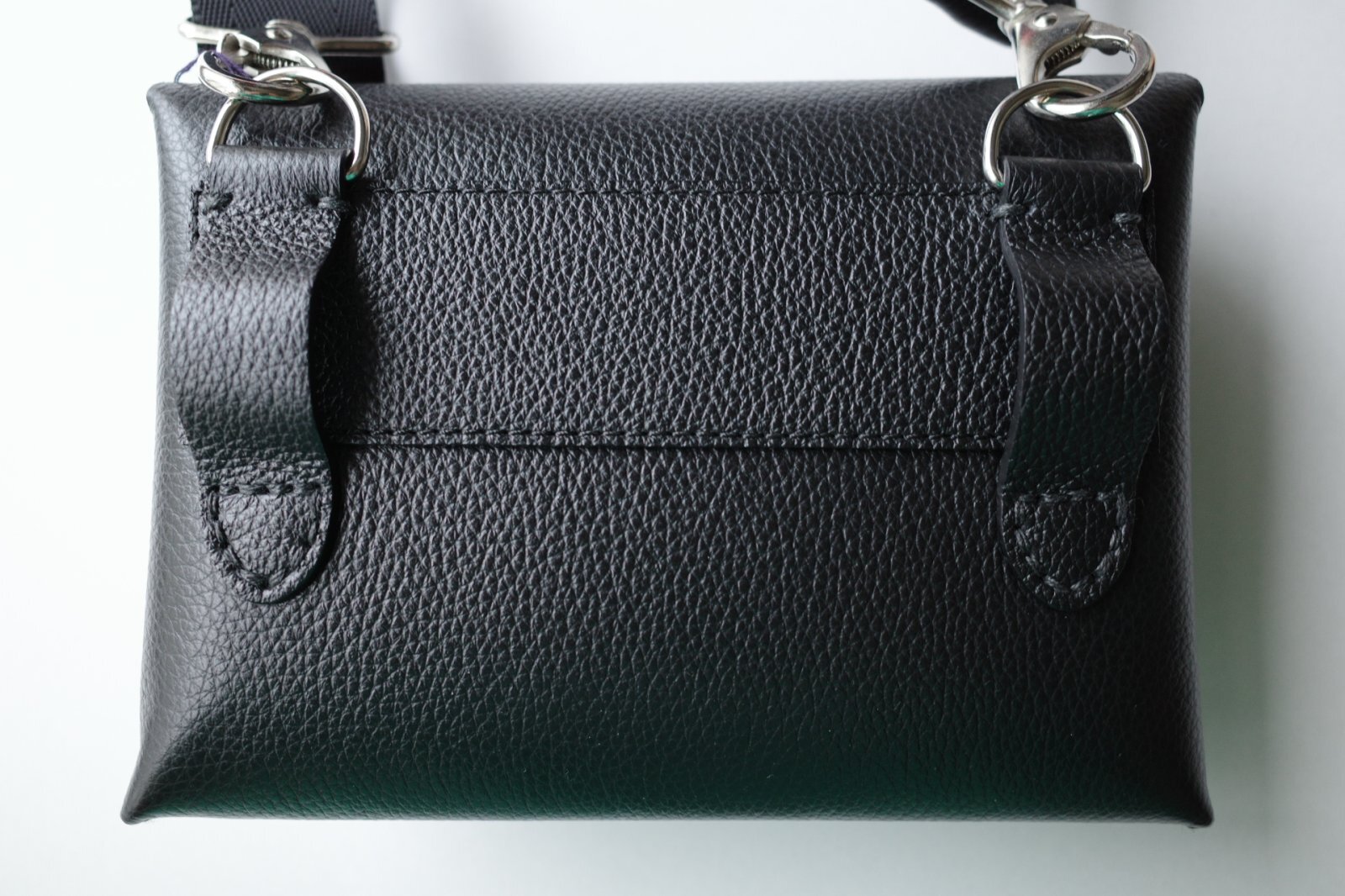 ebagos エバゴス フニュ シュリンク 封筒型3WAY バッグ・ブラック - tity