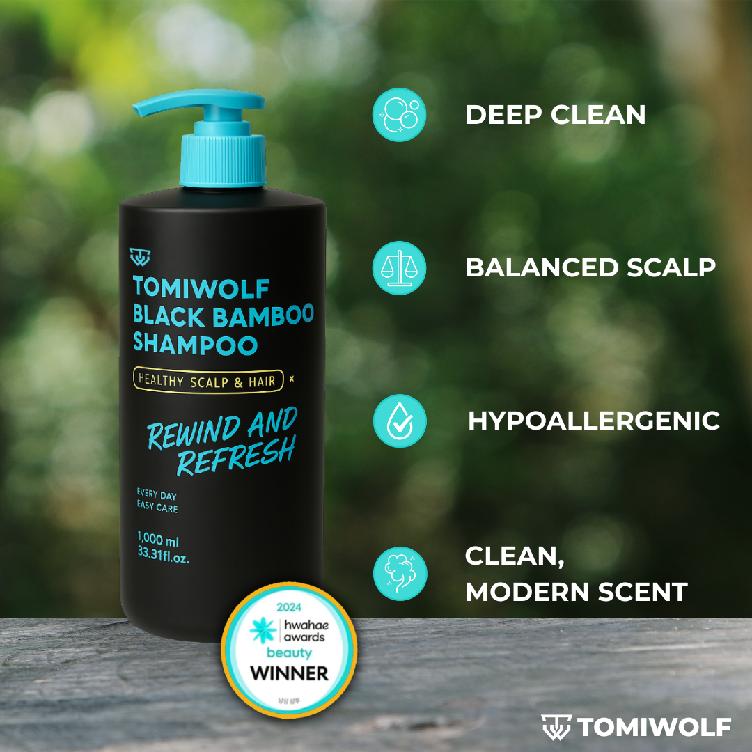Tomiwolf Black Bamboo Shampoo