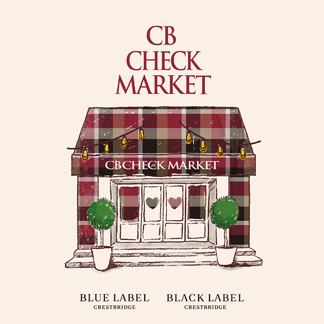 ブルーレーベル BLUE LABEL 原宿本店 11/13〜12/25 CB CHECK MARKET