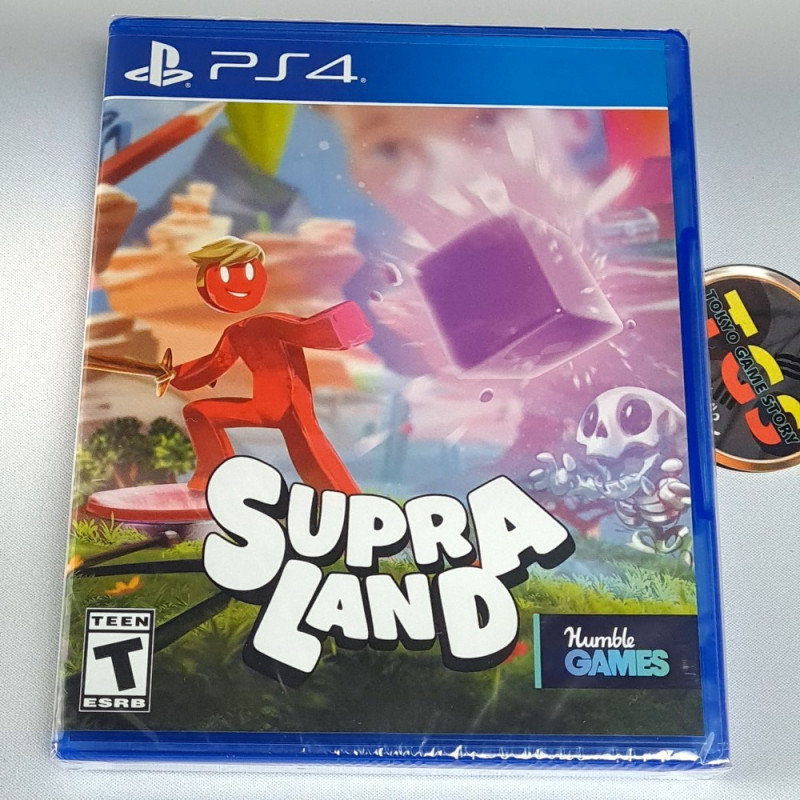 SupraLand PS4 NEW Limited Run Game in EN-FR-DE-ES-IT-PT-JP-CH Platform