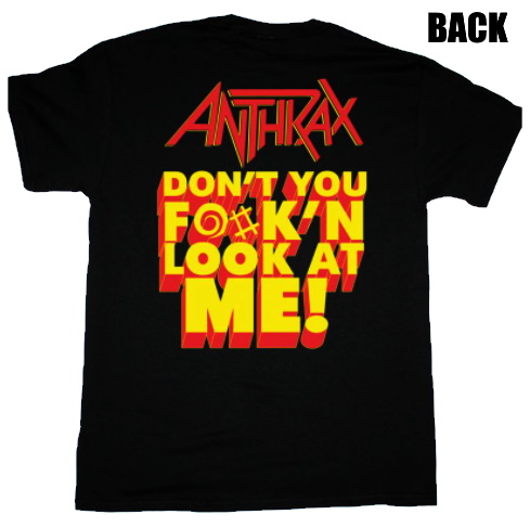 Anthrax】ロックTシャツ メンズ バンドTシャツ メンズ ANTHRAX DON'T
