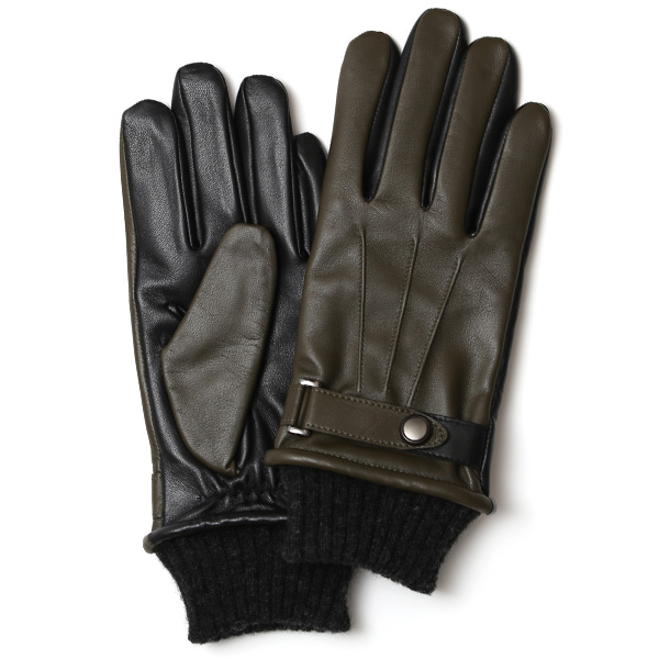 東京ヒマワリ / クロダ(KURODA) 【MEN】 リブ付き 羊革(ラムレザー