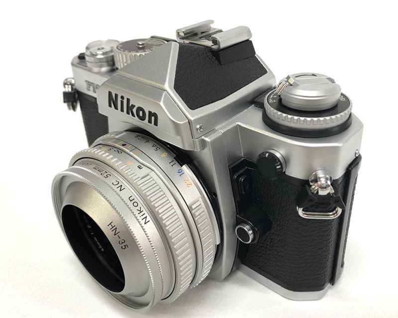 Nikon FM3A シルバー+45mmF2.8 単焦点レンズ 極上品