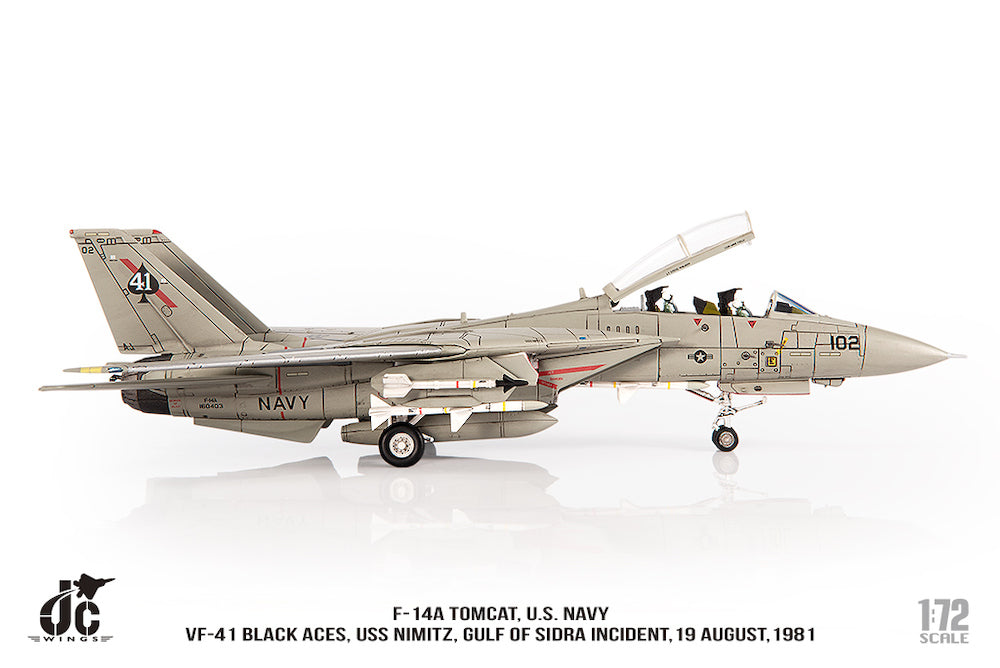 JC Wings 【お取り寄せ】F-14A VF-41 ブラックエイセス USS ニミッツ