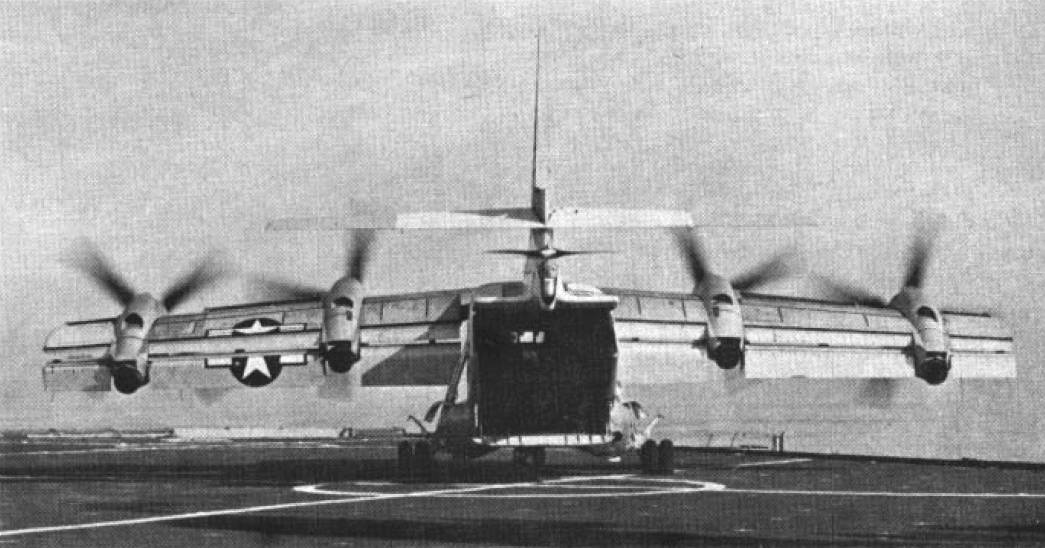 多目的コンバチプレーンLing-Temco-Vought XC-142（アメリカ）