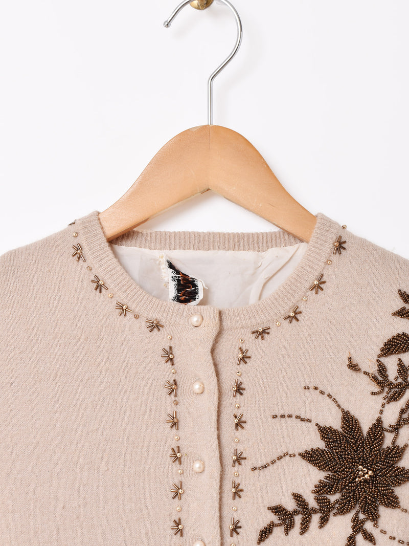 50's〜60's ビーズ刺繍 カーディガン – 古着屋Top of the Hillのネット