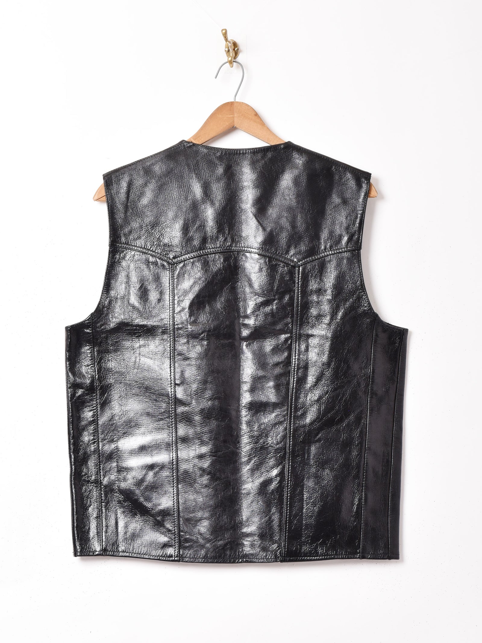 ジップアップ レザーベスト – 古着屋Top of the Hillのネット通販サイト