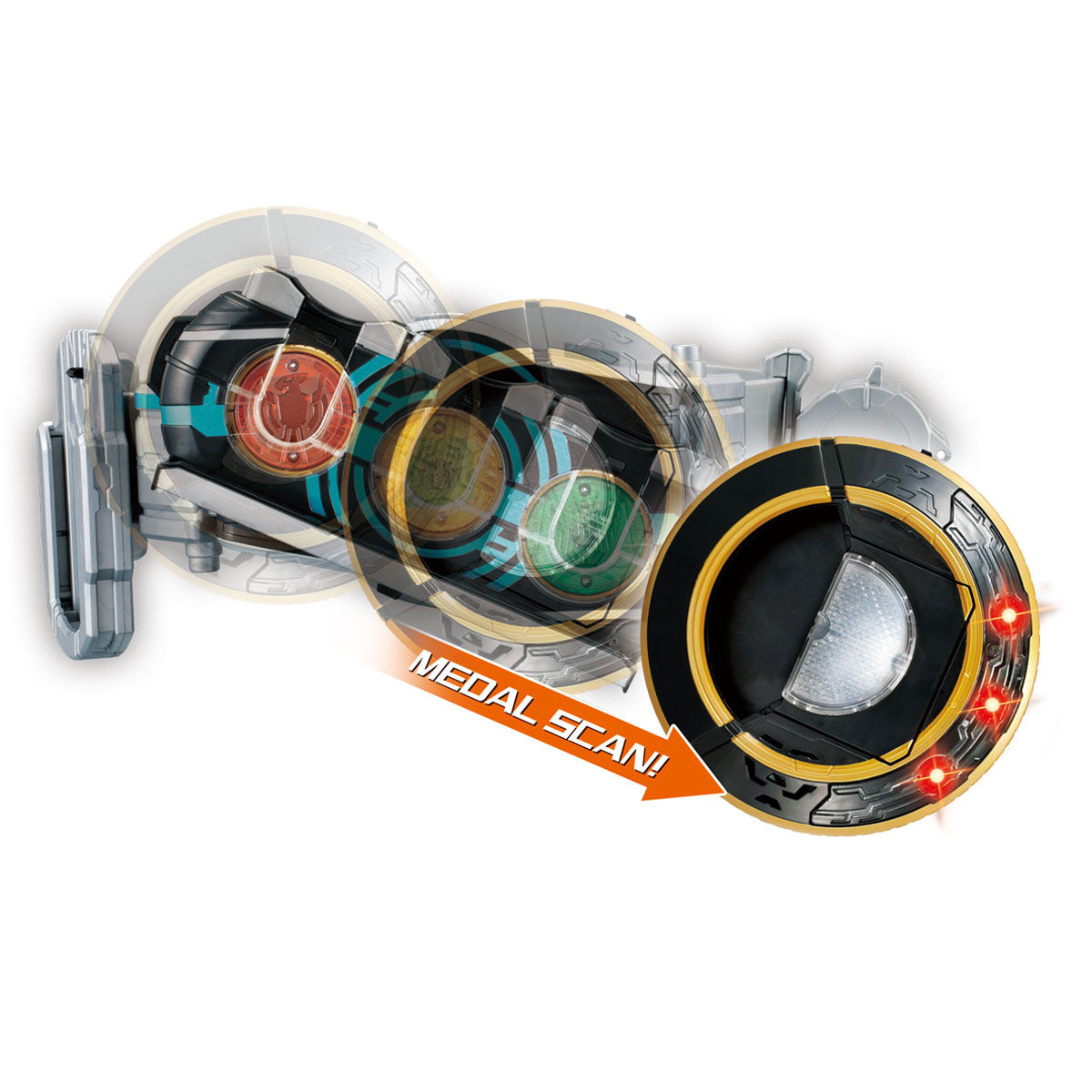 仮面ライダーオーズ】変身ベルト『10th Anniversary DXオーズ