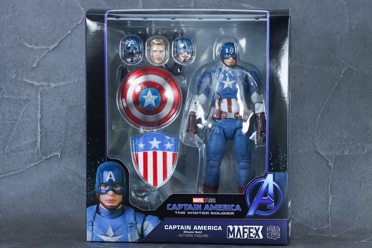 MAFEX キャプテンアメリカ（Classic Suit） レビュー | トイハコ
