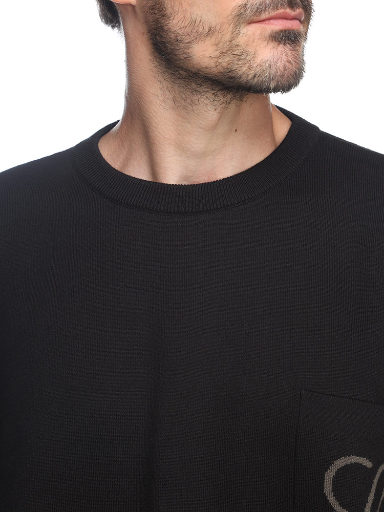 楽天市場】ロエベ LOEWE ポケット クルーネック ニット ANAGRAM POCKET