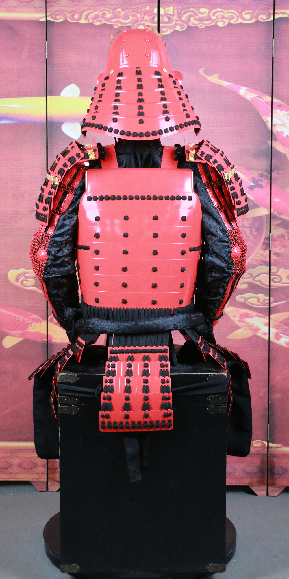 楽天市場】等身大 甲冑 赤備桶側 二枚胴当世具足 レプリカ 兜 鎧