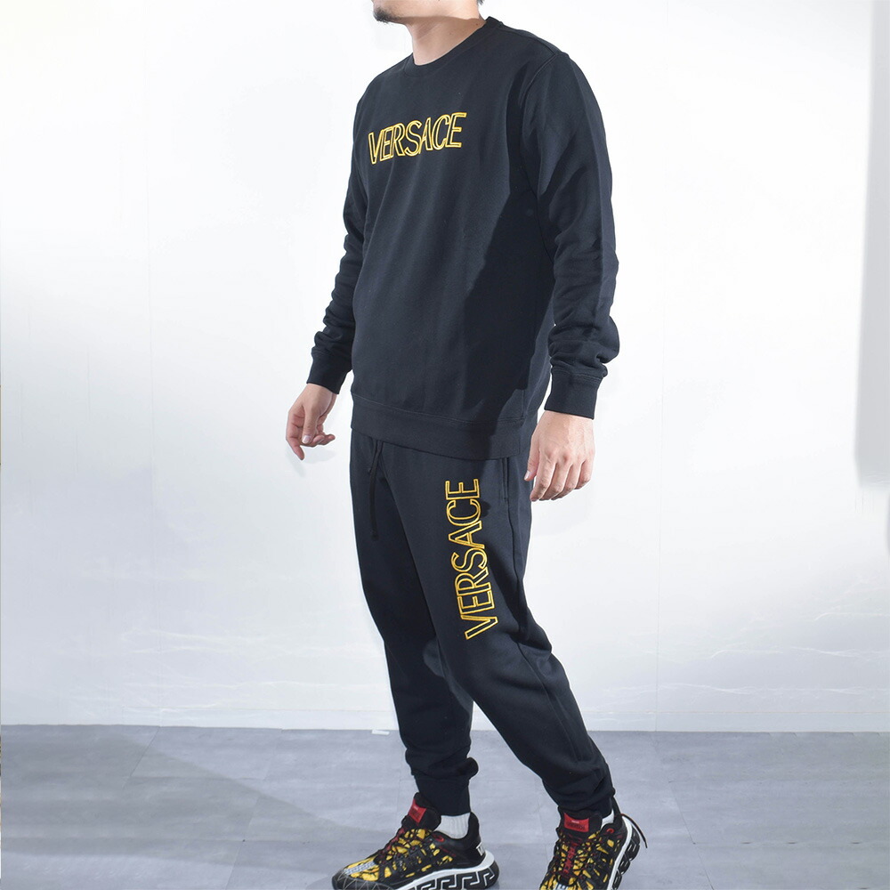 楽天市場】ヴェルサーチ トレーナー トップス スウェット 刺繍 ロゴ 中