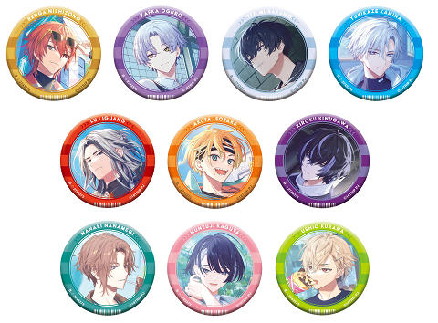 楽天市場】18TRIP カプセル缶バッジコレクションvol.1 全10種セット