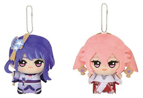 楽天市場】原神ちびぐるみ 復刻ver. vol.5 雷電将軍・八重神子 2種