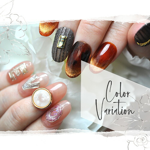 楽天市場】【全20色セット】マグネットネイル 微粒 ジェルネイル