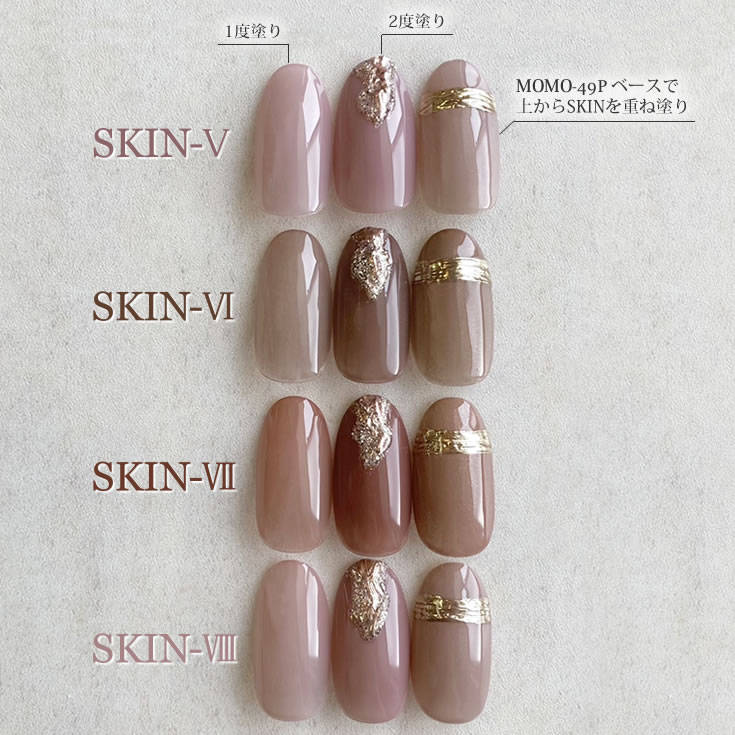 楽天市場】□カラージェル SKIN-VII MOMO by nail for all 10g