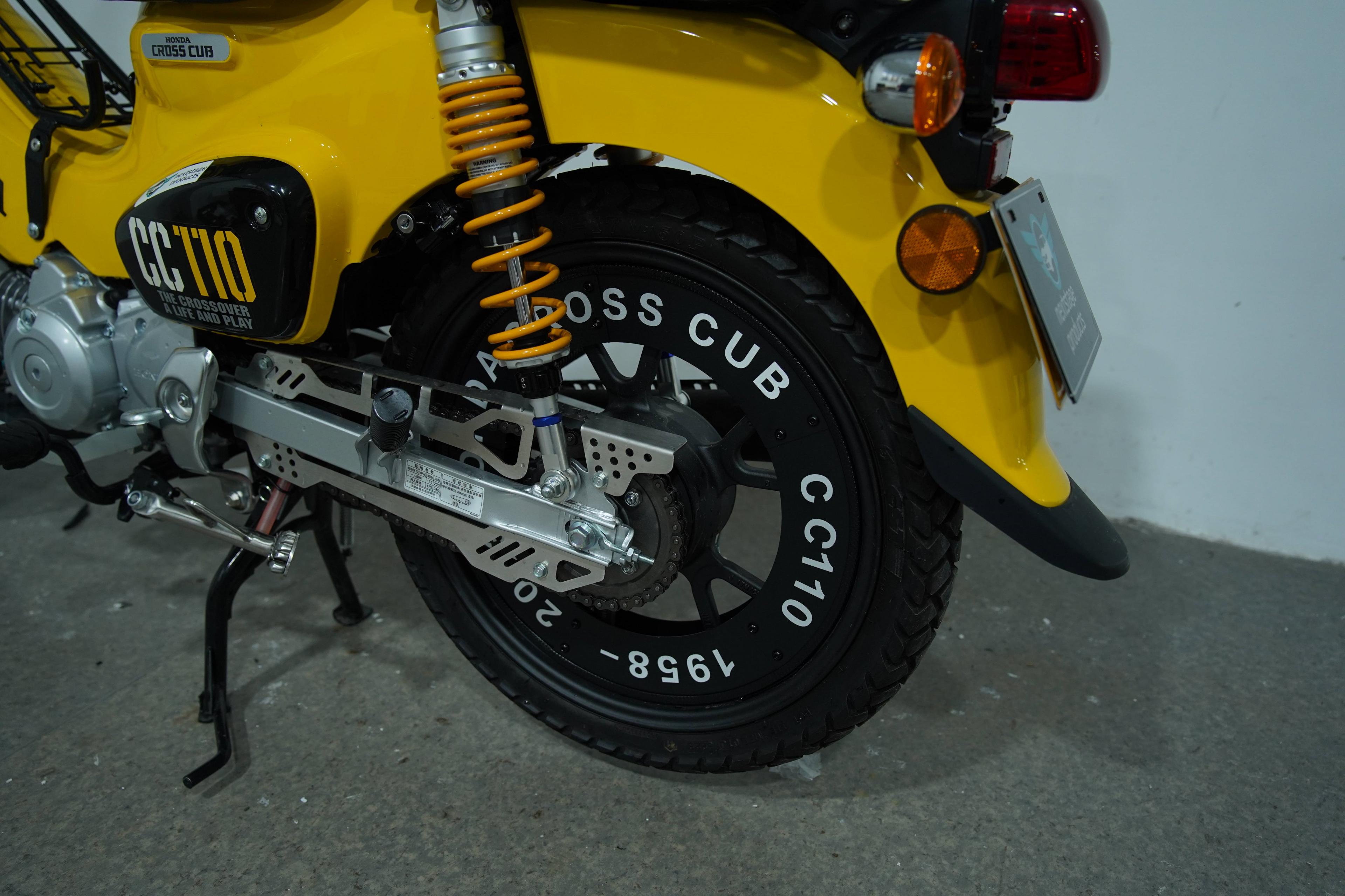 楽天市場】スーパーカブ 50 110 C125 ホイールカバー 【一体式