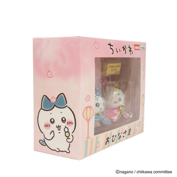 楽天市場】142034 ちいかわ＆ハチワレ ミニ雛人形 おひなさま ミニ